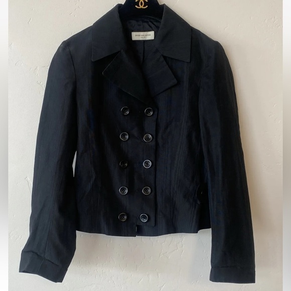 DRIES VAN NORTEN Belted Button Jacket Size: 4 - Picture 1 of 6